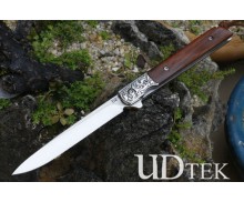 God Arrow Bearing Quick Opening Folding Knife (D2) UD2105515